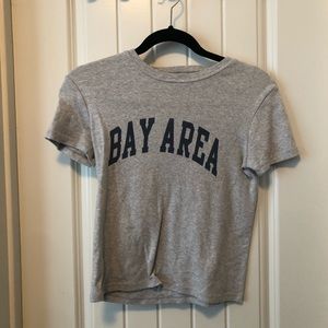 brandy melville bay area tee shirt